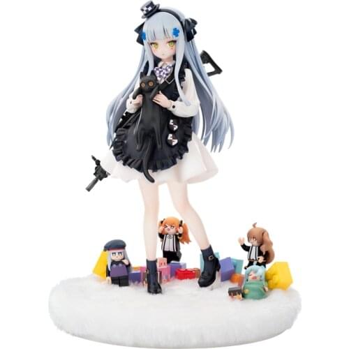 Pre-Sale Girls Frontline Hk416 Black Cats Gift Anime Characters Model Toys Cute Cartoon Doll Collections Model Toys