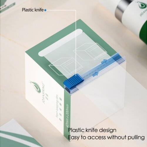 1 Roll 42CM*20CM Tattoo Clear Wrap Cover with cutter Preservative Film Tattoo Film Permanent Makeup Tattoo Eyebrow Supplies