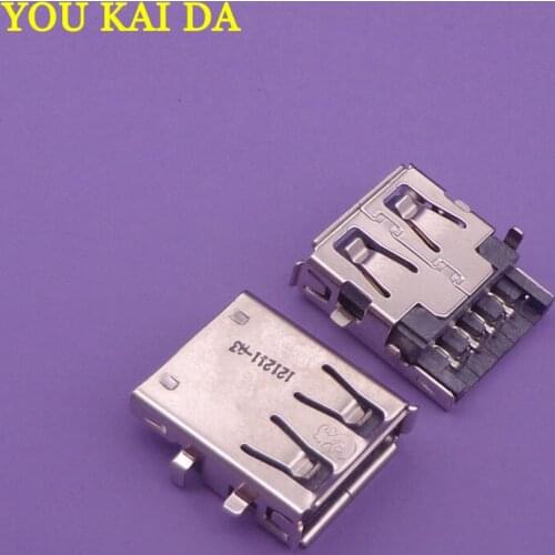 30PCS/LOT For Samsung R423 R428 R430 R540 R580 R780 Notebook Laptop USB Jack 2.0 socket Connector charging port 16mm