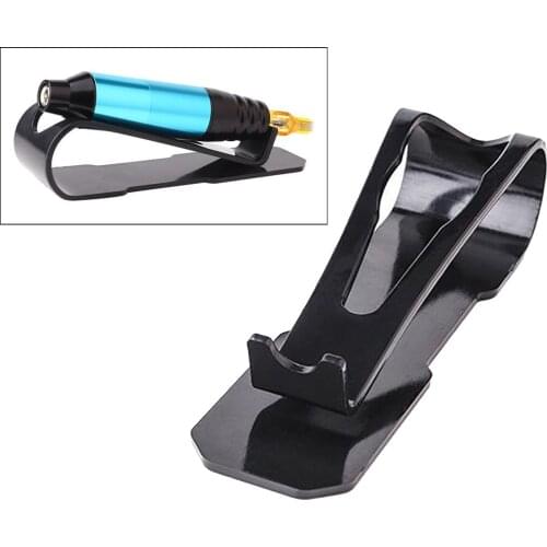 Tattoo Display Stand Lightweight Acrylic Tattoo Machine Holder Shelf Bracket Black