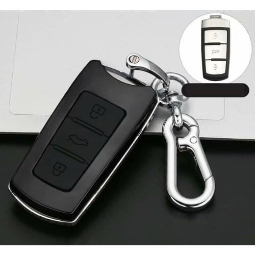 TPU For volkswagen vw Key Cover For volkswagen vw passat cc Case Car key cover keychain shell for accessories car-styling
