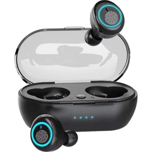TWS Bluetooth Earphone Waterproof Wireless Headset Deep 6D Bass Earbuds True Wireless Stereo Headphone