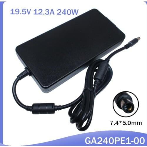 Ultra-thin 240W 19.5V 12.3A PA-9E laptop ac power adapter charger for Dell Alienware M17X R2 R3 R4 R5 17D-1848 M18X R3 GA240PE1