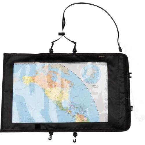 Waterproof Map Storage Case PVC Foldable Transparent Document Dry Bag Holder Storage Bag Cover For Outdoor Camping Hiking Travel