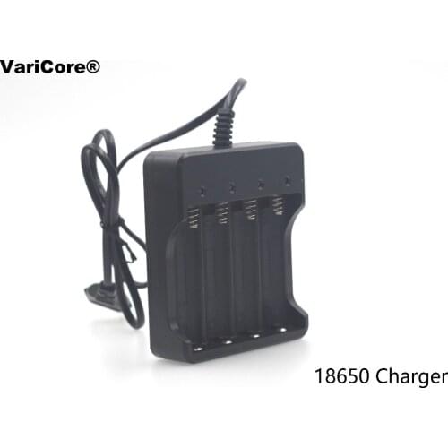 1X 3.7V 18650 Charger Li-ion Battery 4.2V Four Slot Line Charge Full from Shutdown Factory Wholesale Fashlight batteries Charger