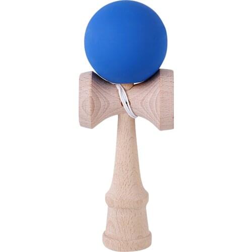 1 Set Kendama Toy Wooden Skill Sword Cup Ball Games Educational Outdoor Funny Toys for Children Gifts Sports (Random Color)