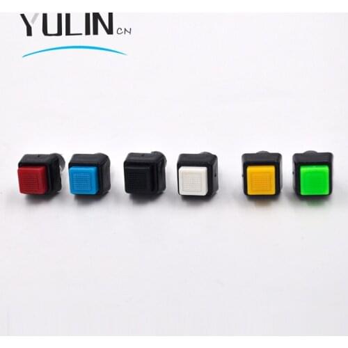 10pcs/lot DS460 10mm Self Lock Latching OFF- ON Push Button Switch maintained fixed push button switch