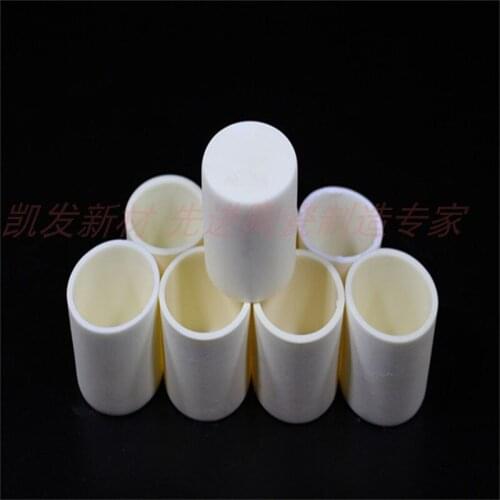 99% alumina cylindrical crucible/dimension gram customization