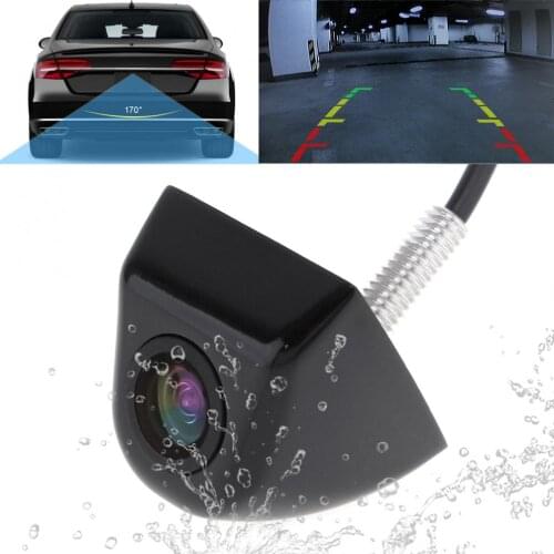 Car Rear View Cameras 170 Degree Wide Angle Car Rear View Camera Waterproof Night Vision Reverse Parking Camera for Vehicles