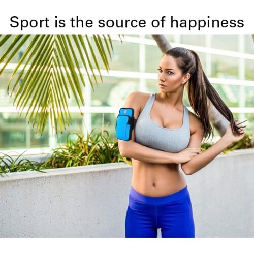 IPhone Samsung Xiaomi Huawei running mobile phone arm bag multifunctional 6-inch sports yoga fitness mobile phone bag