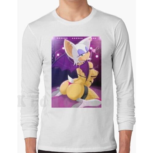 FateS Marathon Day 6 : Rouge! hoodies long sleeve Rouge Bat Hedgehog Hentai Cartoon Game Fanservice Stripper Thong