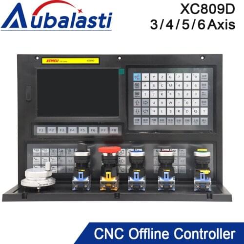 XC809D 3-6 Axis USB CNC Control System Controller 24V Support FANUC G-code Offline Milling Boring Tapping Drilling Feeding