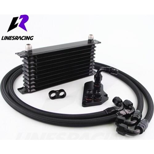LR 10 Row AN10 Oil Cooler Kit For BMW 3 series F30 F31 F35/N20 316i 320i 328i