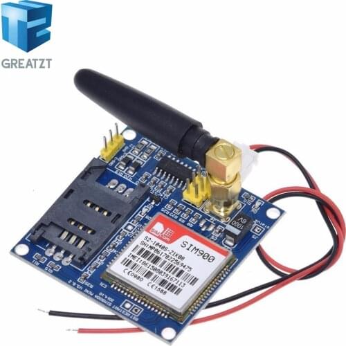 GREATZT Sim900a Sim900 Mini V4.0 Wireless Data Transmission Module Gsm Gprs Board Kit W/antenna C83