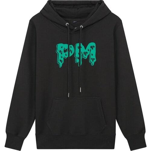 Mens Hoodie PM Print Payton Moormeier Spring Summer Looped Fabric Slim Fit Sweatshirts Casual Fashion Tops Мерч Пэйтон Мурмиер