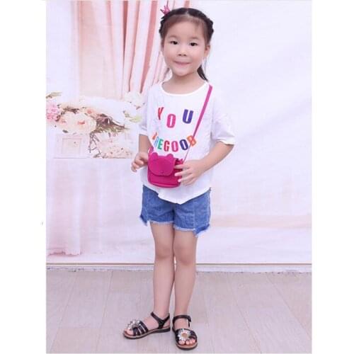 So Cute PU Leather Cat bag Shoulder Messenger Bag Girl Shoulder Bag Coin Mini Purses Toddler Wallet