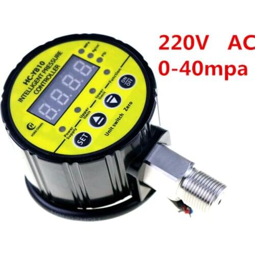 220V AC 0-40mpa Pressure switch / air compressor switch / pump electronic pressure switch/electronic pressure switch