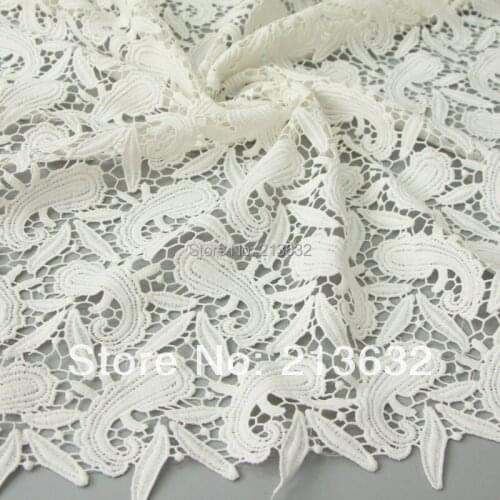 POs48 - 37 textile quality water soluble embroidery cotton fabric accessories Computerized embroidery processing The milk silk