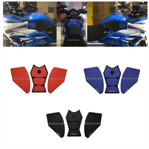 For SUZUKI GW250 high quality Motorcycle Tank Traction Pad Knee Grip Protector Anti slip sticker