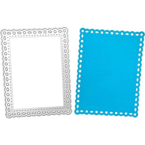 Julyarts Frame Lace Stencil Scrapbooking Die Cutting For Scrapbooking Stencils Handmade Album Cards Decoration