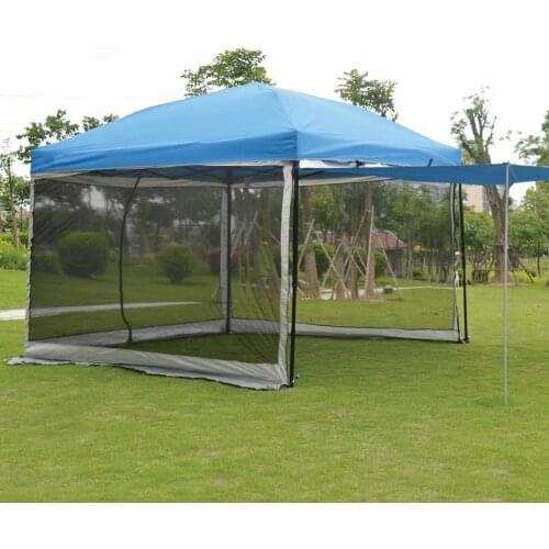 New 3-4 People Outdoor Camping Mosquito Repellent Sunshade Mesh Safe MeshNetting Mosquito Insect Net 3.04X3.04m Folding Mesh