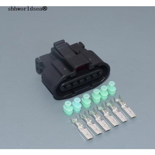 Shhworldsea MG640547-5 6 Pin auto Female MAF Sensor And Ignition Distributor For Mitsubishi Automotive Connector Car Plug