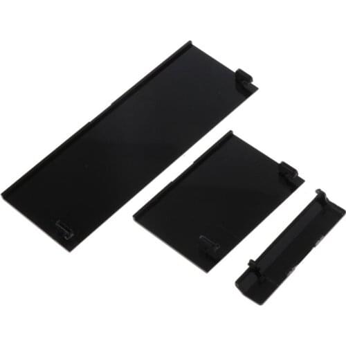 Replacement Memeory Card Door Slot Cover Lid 3 Parts Door Covers for Nintend Wii Console