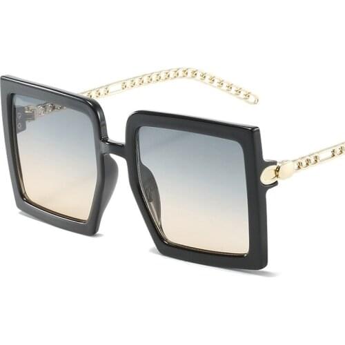 Oversize Square Sunglasses Women Fashion New Vintage Big Shades Men Sun Glasses Eyewear Oculos Gafas De Sol UV400