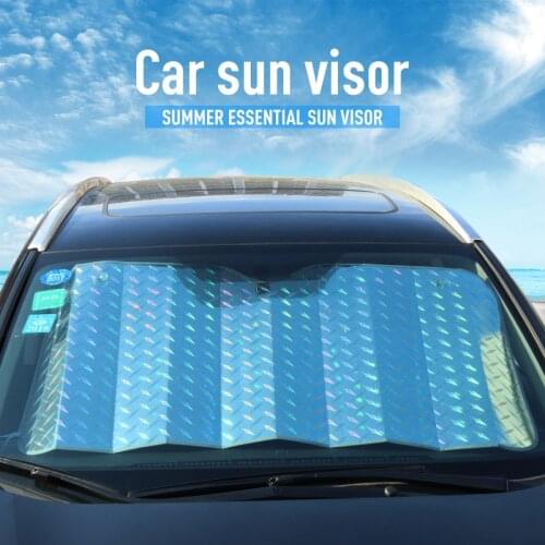 Auto Car Sun Shade Sunshade Front File Thickening Laser Season Sun Protection for Car SUV Off-road Sun Block Car-styling