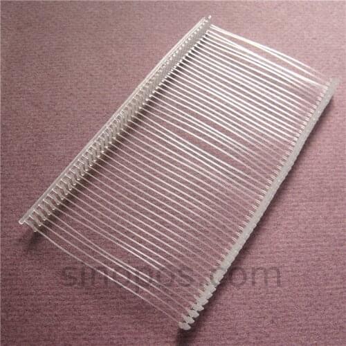 Standard Tag Pins 2" clear, 50mm tagging gun bullet refills garment clothes pants apparel fabric price label card barb fasteners
