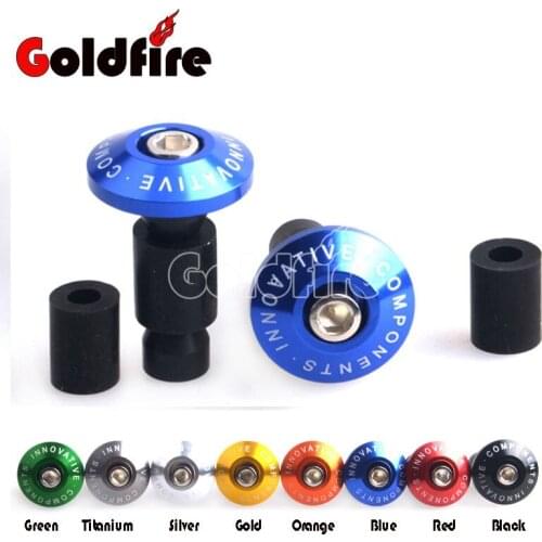 Universal Motorcycle Street Bike 7/8" Handlebar Bar Ends Grips Plugs For Yamaha YZF-R1 R3 R6 MT-01 MT-10 MT07 MT-09 FZ V-MAX XJR