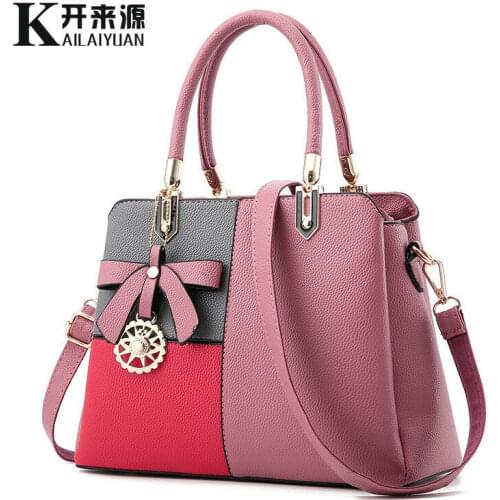 Korean Womens Handbag Tote Messenger Satchel Purse Shoulder Bag Fashion Bags Solid Color Trend Simple Elegant New Hot Sale