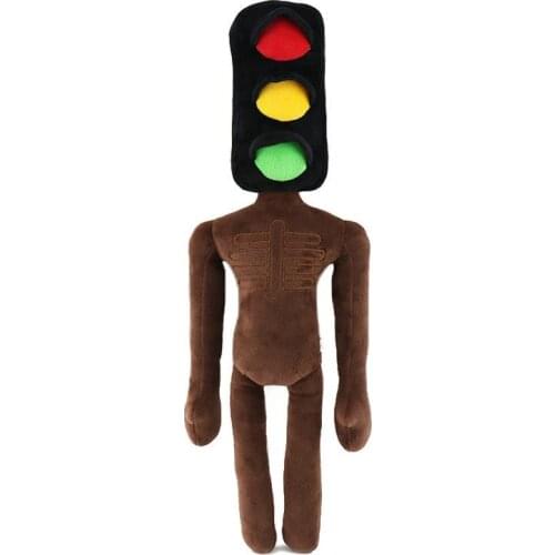 1Pc 43cm Anime Siren Head Plush Doll Toys Cute Traffic Lights Soft Cartoon Stuffed scp 6789 Figure Children Birthday Gifts