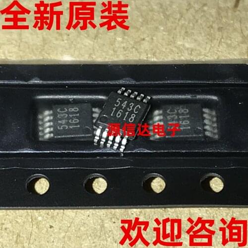 1PCS Newly imported CS5343-CZZR screen printing: real picture shooting of 543C MSOP-10 audio converter