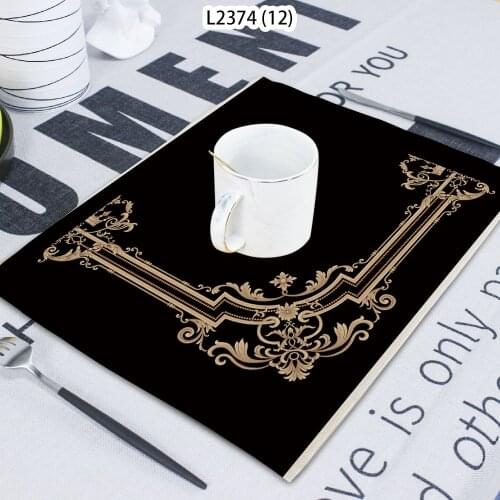 1 Piece Of Cartoon Cat Pattern Cat Paw Printed Napkin Cloth Home Decoration Table Mat Cloth Tea Towel Coaster 42*32 Servilletas