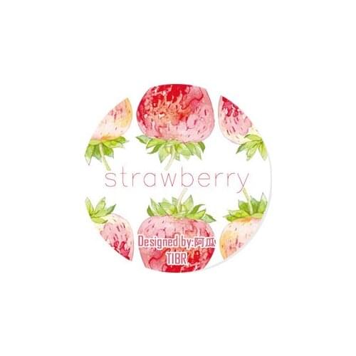 10 Meter Flower Washi Roll Paper Pet Tape Strawberry Journal