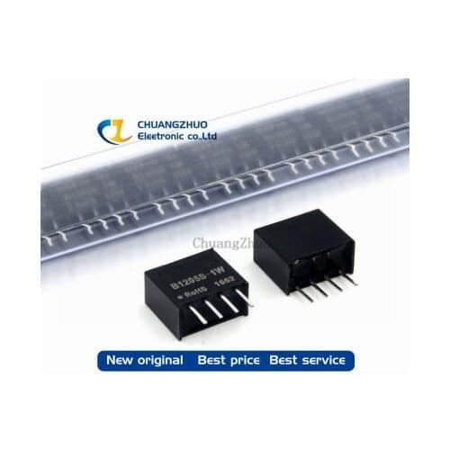 10PCS B1205S-1W B1205S DIP-4 12V to 5V DC-DC Isolated power module