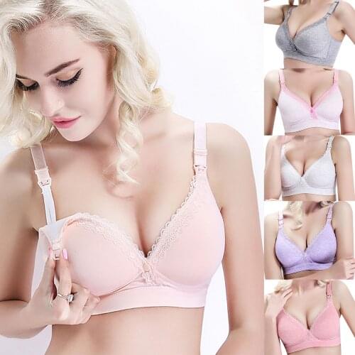 4# Nursing Bra Maternity Breastfeeding Bra Prevent Sagging Pregnant Women Underwear Breast Feeding Bra Maternity Nursing Bras