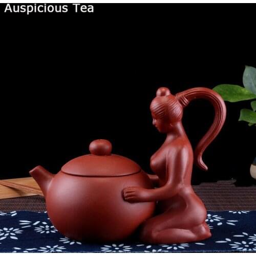 220ml Yixing Teapots Chinese Handmade Xi Shi Teapot Authentic Zisha Tea Kettle Purple Clay Kung Fu Tea Set