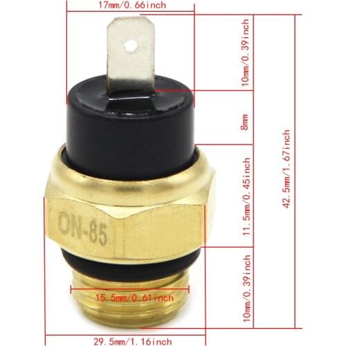 Temperature sensor For Honda VF750C Magna V45 VF750CD Deluxe VFR700F Interceptor VFR700F2 VFR750F VT1100C Shadow VT750 VT125 ACE