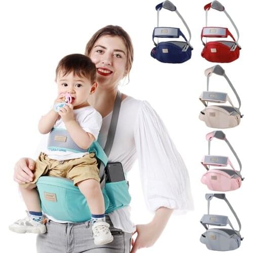 Baby Waist Stool Non-slip Infant Hip Seat Baby Adjustable Sling Hold Protection Belt Waist Stool Hipseat Belt Ventilation Strap