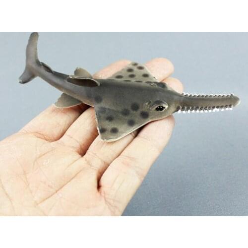 Simulation Animal Figurine Sawfish Animal Marine Model Figurines Home Decor Kids Educational Toys for Children Gift