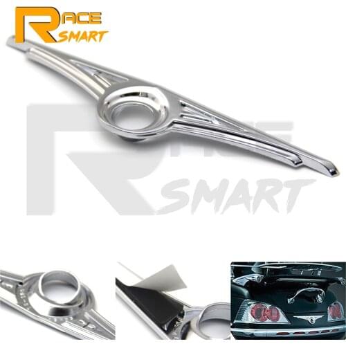 Motorcycle Chrome Trunk Keyhole Trim Decor For Honda GL 1800 2001-2018 Goldwing GL1800 2002 2003 2004 2005 2006 2007 2008-2017