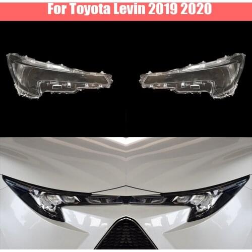 Car Headlight Cover for Toyota Levin 2019 2020 Headlamp Lens Replacement Auto Shell