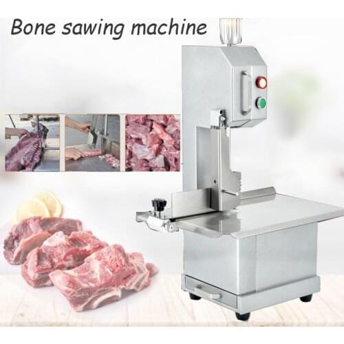 Stainless Steel Meat Cutter Bone Cutter Saw Bone Sawing Machine Bone Cutting Machine Electric Freeze Meat Fish Cutter