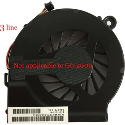 NEW laptop fan FOR HP Pavilion G7 G6 G4 G4t G6t G7t 646578-001 724870-001 laptop CPU cooling fan cooler