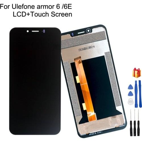 Original For Ulefone Armor 6E 6 LCD Display Touch Screen Assembly For Ulefone Armor 6 Screen Display