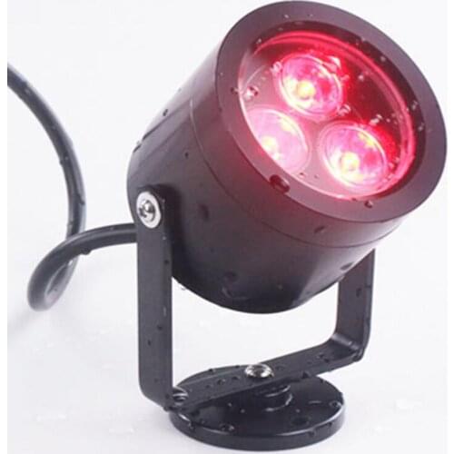 6W RGB DC12V underwater led fountain lights LED pool lamp pond light IP68 under water led light