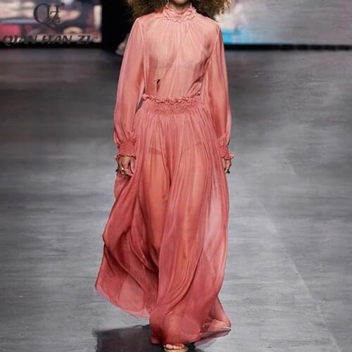 Qian Han Zi Pink Summer Dresses