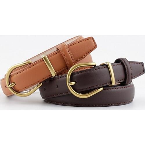 Retro pin buckle casual belt Korean fashion ancient gold buckle wild student youth decorative pants belt spot supply